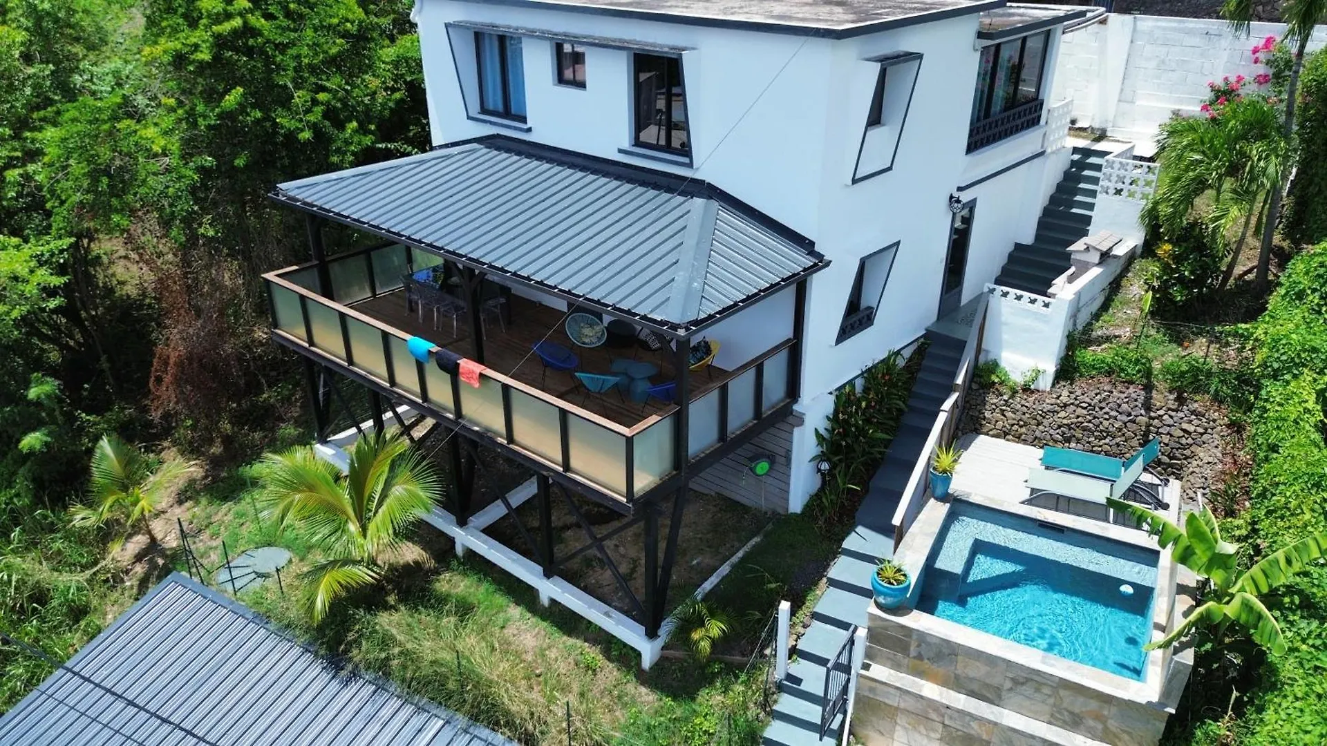 Villa T4 Avec Piscine, 6 A 8 Personnes Schoelcher